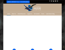 Tablet Screenshot of cawildlife.org